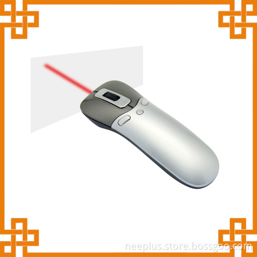 Air Mouse Presenter with Red Laser Pointer and Mini Receiver